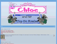 Tablet Screenshot of chloeandherclipons.blogspot.com