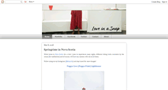 Desktop Screenshot of loveinasnap.blogspot.com