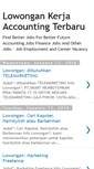 Mobile Screenshot of lowongankerjaaccountingterbaru.blogspot.com