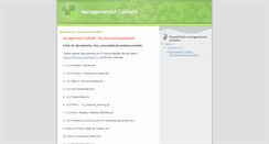 Desktop Screenshot of managementul-calitatii.blogspot.com