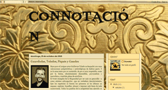 Desktop Screenshot of connotacion.blogspot.com