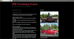 Desktop Screenshot of 1958thunderpig.blogspot.com