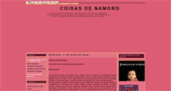 Desktop Screenshot of coisasdenamoro.blogspot.com