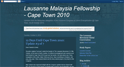 Desktop Screenshot of lausannemalaysiafellowship.blogspot.com