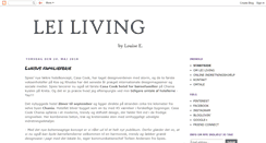 Desktop Screenshot of leiliving.blogspot.com