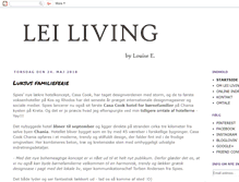Tablet Screenshot of leiliving.blogspot.com