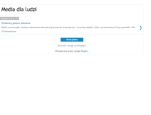 Tablet Screenshot of mediadlaludzi.blogspot.com