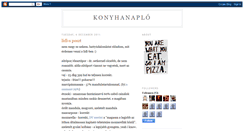 Desktop Screenshot of konyhanaplo.blogspot.com