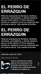Mobile Screenshot of perrodeerrazquin.blogspot.com