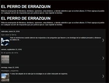 Tablet Screenshot of perrodeerrazquin.blogspot.com