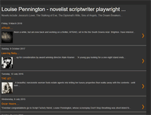 Tablet Screenshot of louisepenningtonwriter.blogspot.com