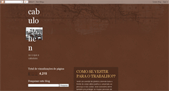 Desktop Screenshot of cabulosohen.blogspot.com