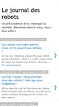 Mobile Screenshot of journal-des-robots.blogspot.com