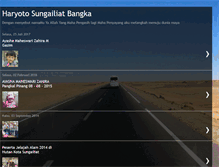 Tablet Screenshot of haryotosungailiat.blogspot.com