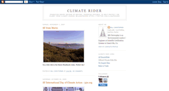Desktop Screenshot of climaterider.blogspot.com