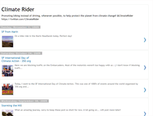 Tablet Screenshot of climaterider.blogspot.com
