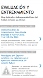 Mobile Screenshot of evaluacionyentrenamiento.blogspot.com
