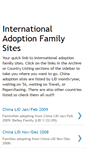 Mobile Screenshot of internationaladoptsites.blogspot.com