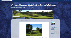 Desktop Screenshot of friendlyhillscountryclub.blogspot.com