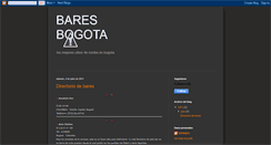 Desktop Screenshot of baresbogota.blogspot.com