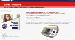 Desktop Screenshot of blood-pressure-info.blogspot.com