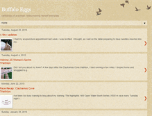 Tablet Screenshot of buffaloeggs.blogspot.com