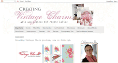 Desktop Screenshot of creatingvintagecharm.blogspot.com