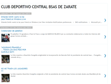 Tablet Screenshot of clubcentralbsasdezarate.blogspot.com