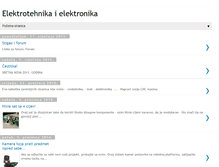 Tablet Screenshot of elektrotehnika-elektronika.blogspot.com