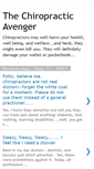 Mobile Screenshot of chiropracticavenger.blogspot.com