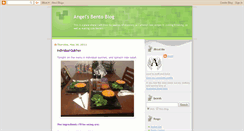 Desktop Screenshot of angelsbentoblog.blogspot.com