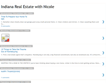 Tablet Screenshot of nicolesrealestate.blogspot.com