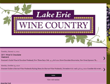 Tablet Screenshot of lakeeriewinecountry.blogspot.com