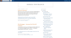 Desktop Screenshot of derekinsurance.blogspot.com