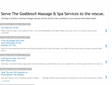 Tablet Screenshot of massagetotherescue.blogspot.com