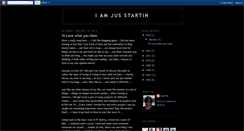 Desktop Screenshot of jus-tryin.blogspot.com