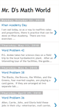 Mobile Screenshot of dmathworld.blogspot.com
