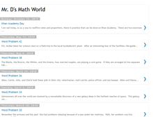 Tablet Screenshot of dmathworld.blogspot.com