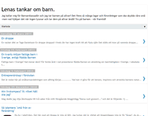 Tablet Screenshot of lenaochbarnen.blogspot.com