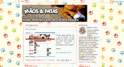 Desktop Screenshot of maosepatas.blogspot.com