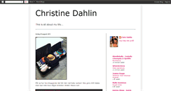 Desktop Screenshot of chrisdahlin.blogspot.com