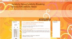 Desktop Screenshot of celebritynews123.blogspot.com