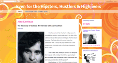 Desktop Screenshot of hipstershustlersandhighjivers.blogspot.com