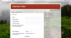 Desktop Screenshot of gabriellacalllie.blogspot.com