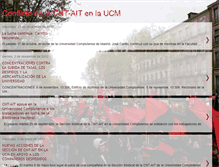 Tablet Screenshot of conflictocntucm.blogspot.com