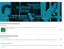 Tablet Screenshot of heavenisabove.blogspot.com