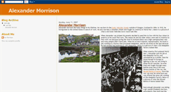 Desktop Screenshot of ianmorrison.blogspot.com