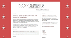 Desktop Screenshot of blogographer.blogspot.com