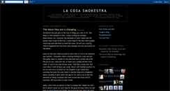 Desktop Screenshot of lacosasmokestra.blogspot.com