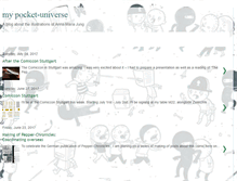 Tablet Screenshot of pocket-universe.blogspot.com